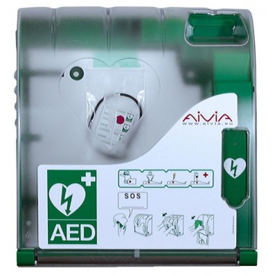 AIVIA 200 AED buitenkast verwarmd & alarm, zonder pincode, per stuk