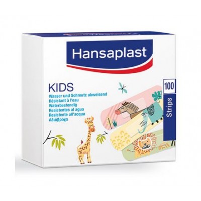 Hansaplast wondpleister kids 1,9 x 7,2, per 100 stuks